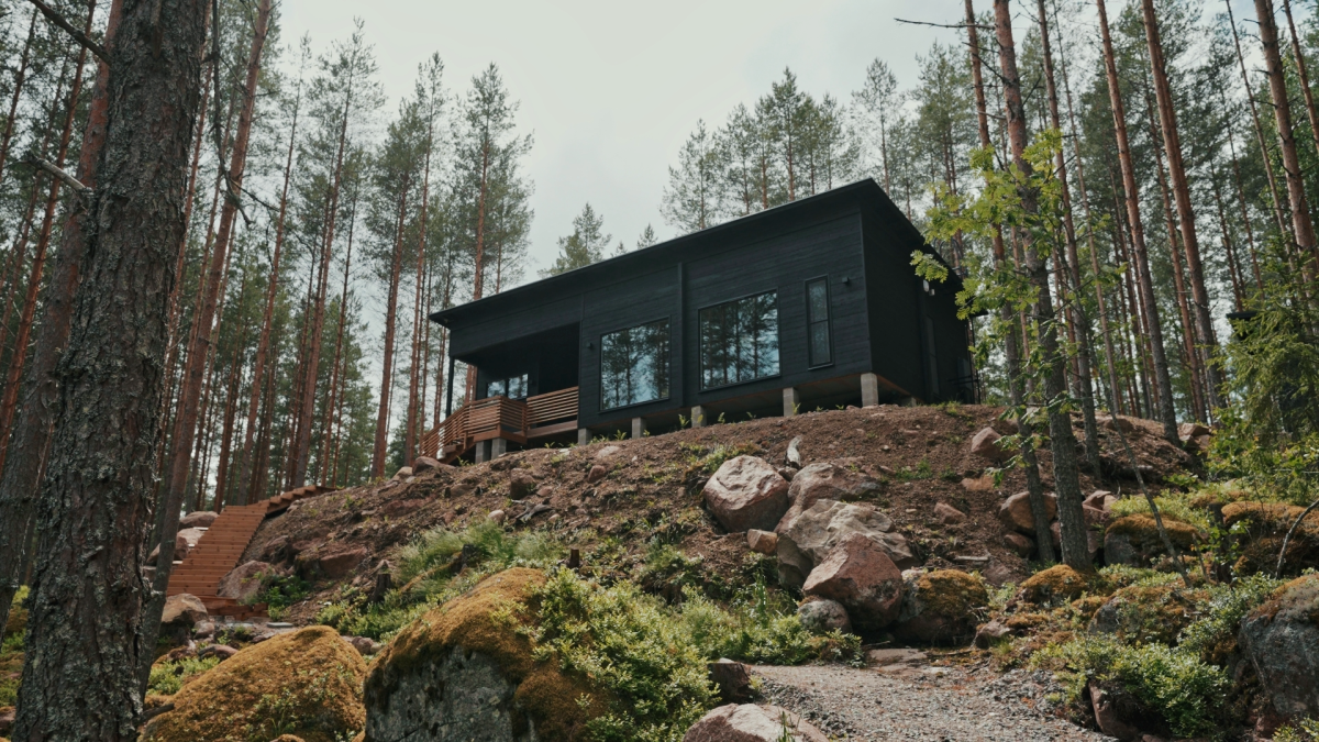 Salvos asiakaskokemus hirsimökki Savitaipaleella