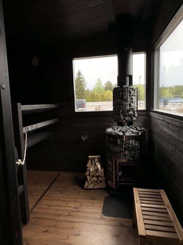 Black Salvos Luppo 29 sauna