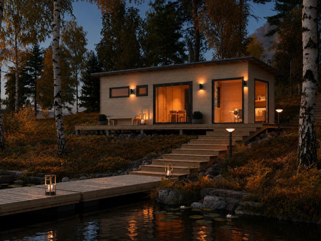Salvos Haka Sauna Cottage 22, exterior view