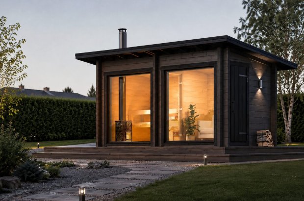 Salvos Veisto sauna 11A, ulkokuva