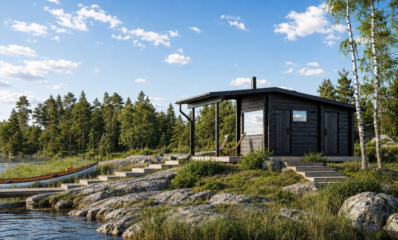 Salvos Veisto Sauna 11B, exterior view