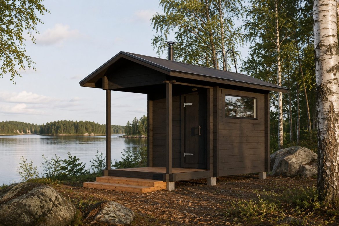 Salvos Veisto sauna 6C, järvi
